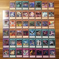 Cyber Finsternis End-Drache Nächster Maschine 47 Karten deutsch Yugioh Deck Holo