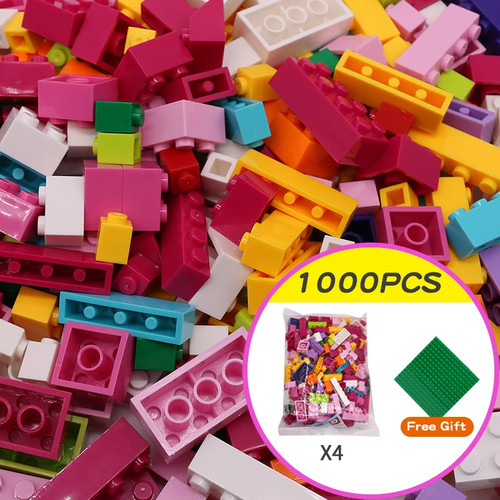 1000 teile diy klemmbausteine - 1000,
