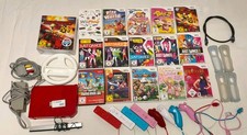 Wii in rot komplett mit Zubehörpaket und 15 Spielen
