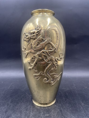 Antike messing vase - antike,
