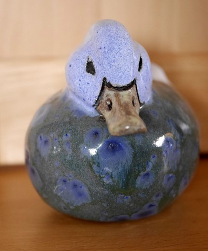 Raku keramik ente handarbeit - keramik,