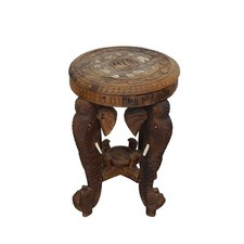Elefanten hocker runder - elefanten-hocker,