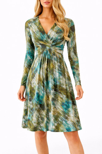 Kleid blau grün xs - grün, de