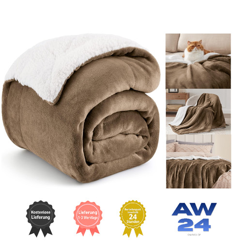 Bedsure sherpa wolldecke - bedsure,