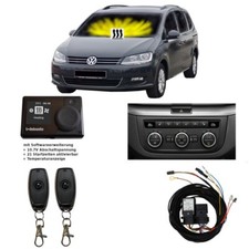 Standheizung Zuheizer mit MC SW + Funkfernbedienung für VW Sharan 7N Climatronic