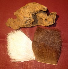 Damhirsch fellstück - damhirsch,