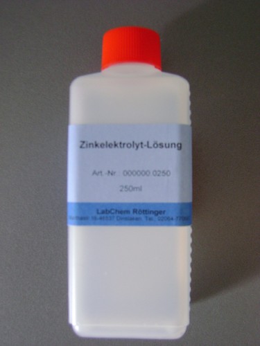 Zinkelektrolyt 250ml d - 250ml, f.d