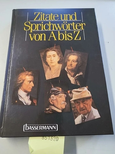 Zitate und sprichwörter von - und,
