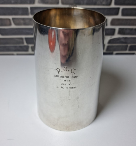 Dick versilbert bierkrug pokal - dick,
