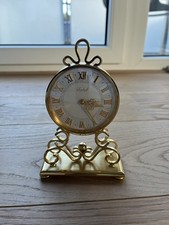 Schweizer Tischuhr Imhof (Vintage, mechanisch, ca. 1960er)