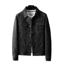 Herren Retro Kunst Wildleder