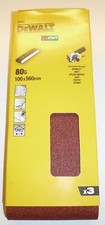 Schleifbänder DT3315 DeWALT K 80 für Bandschleifer DW650 100x560mm DT 3315