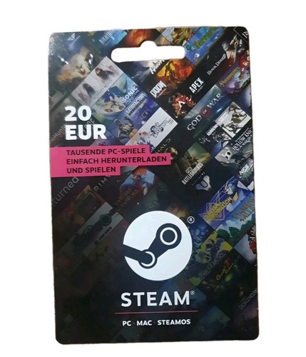 Steam card code - eu, wert
