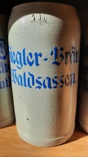 Alter Bierkrug Masskrug Brauerei Ziegler Waldsassen Oberpfalz