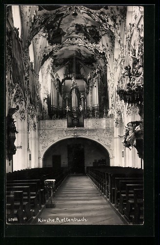 Ansichtskarte rottenbach - ansichtskarte,