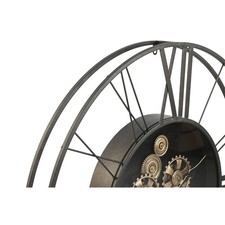 Wanduhr Home ESPRIT Dunkelbraun Metall 80 x 8 x 80 cm