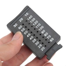 Dental Gutta Percha Cutter Measuring Ruler Endodontic Span Measure Scale Plastic