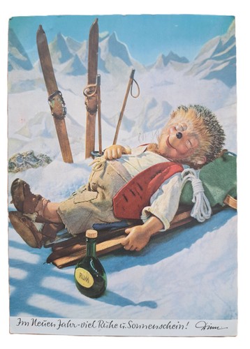 Mecki postkarte von - mecki,