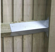 8er-Pack 300 mm ARRIS SCHIENENHALTERUNGEN VERZINKT ZAUNPFOSTEN UNTERSTÜTZUNG ZAUNHALTERUNG