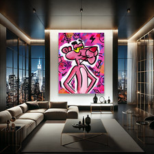 Farbenfrohe pop art - farbenfrohe, leinwand