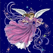 KREUZSTICH SCHEMA SPRING ANGEL
