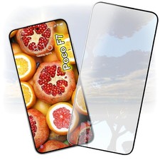 2x - Für POCO F7 Panzerfolie Displayschutz 9H Hart Glas Schutzglas Schutz Folie