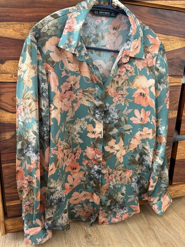 Zara damen bluse - bluse, langarm
