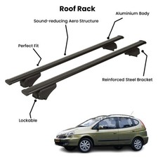 2 Pcs Black Cross Bars for