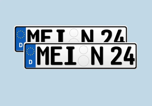 Kfz kennzeichen - 2,