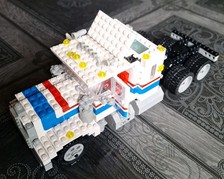 LEGO Model Team: Highway Rig 5580 + Anleitung 90er Jahre Lego Truck