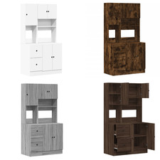 Küchenschrank Sideboards Kommode Schrank  Holzschrank 95x50x180 cm Holzwerkstoff