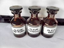 3 Antike Apothekerflaschen