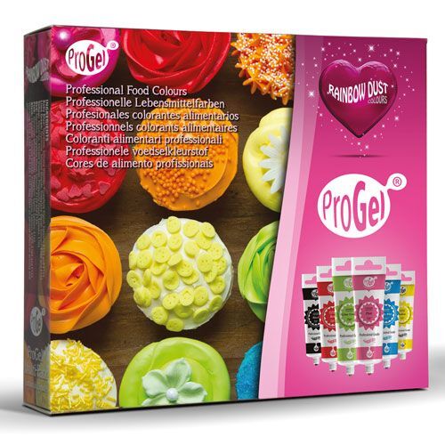 Rainbow dust progel multipack - rainbow,