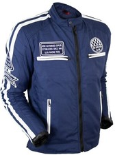 Streifen Motorrad Textiljacke
