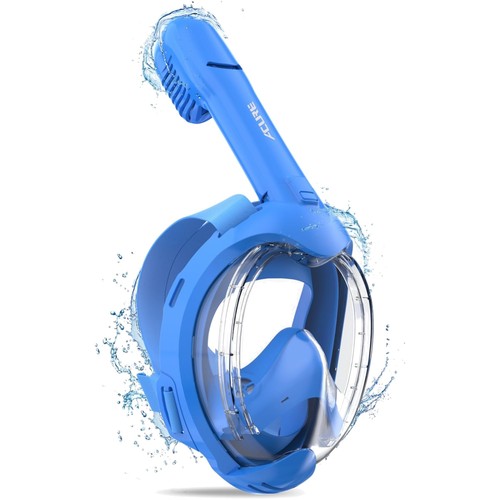 Kinder schnorchelmaske blau - kinder,