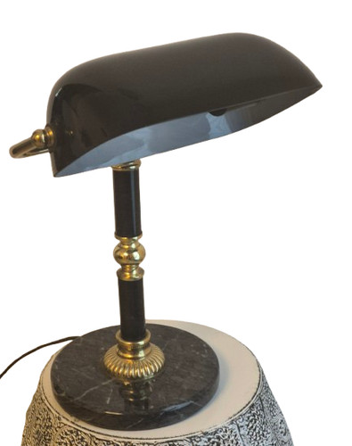 Vintage bankerlampe bankiers - vintage,