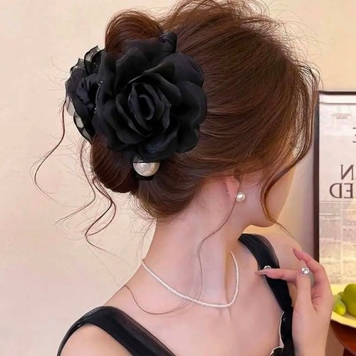 Damen haarschmuck rose - damen,
