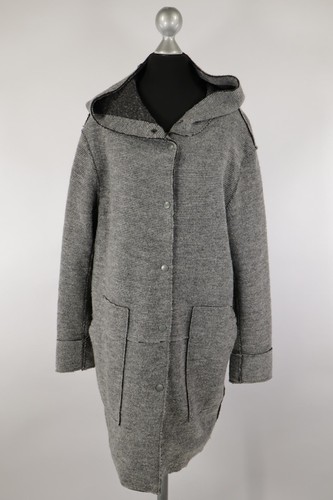 Zara basic grauer - grauer, kurzmantel