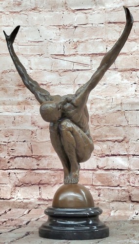 Große bronze schwimmer - große,