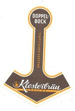 Bieretikett Klosterbrauerei