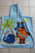 Bade Poncho Kaputzen Handtuch