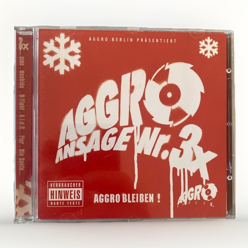 Aggro berlin ansage 3x cd - ansage,