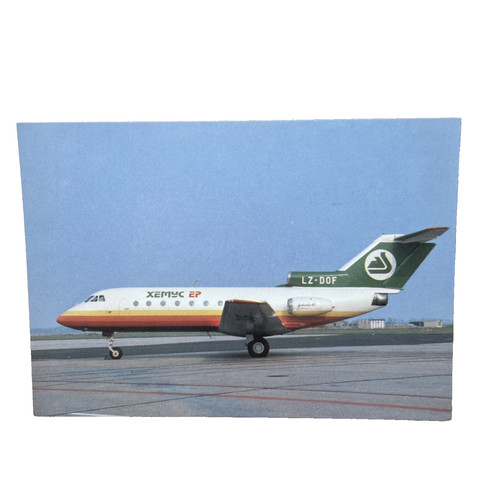 Postkarte flugzeug flieger - postkarte,