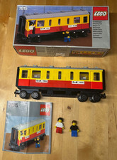 Lego Eisenbahn 12 Volt 7815 Schlafwaggon OBA-OVP-100% komplett