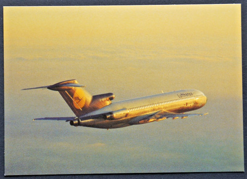 Postkarte flugzeug - ak,