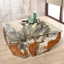 Wurzelholz Tisch 100x100