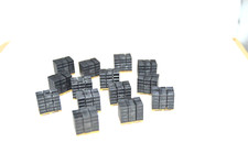 Modelleisenbahn Zubehör/Ladegut 14 Paletten mit Bündelkohle H0 1:87