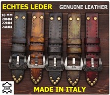 Vintage italy echt leder - italy,