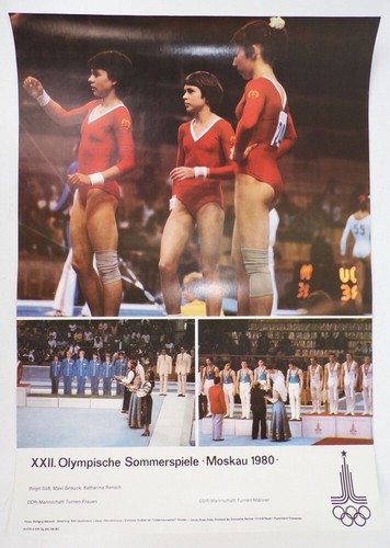 Plakat olympia 1980 moskau - olympia,