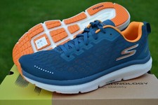 SKECHERS Herren Sneaker GO RUN RIDE 9 Teal UK 8,5 / EU 43 Hyperburst UVP 124£ Neu mit Karton